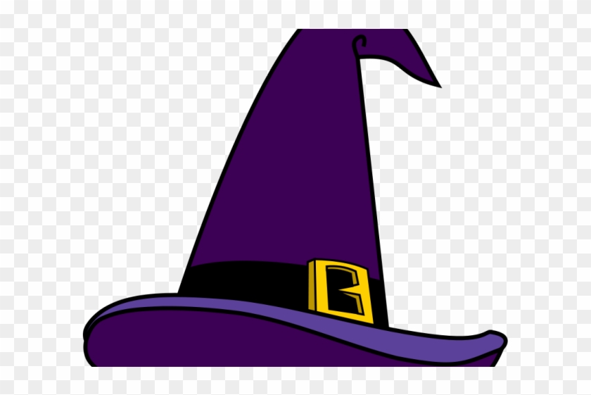 Witch Hat Clipart Cartoon - Wizard Hat Clip Art #1324466