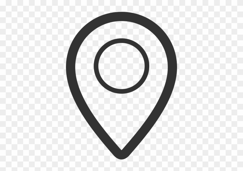 Free Icons - Location Vector Png White #1324533