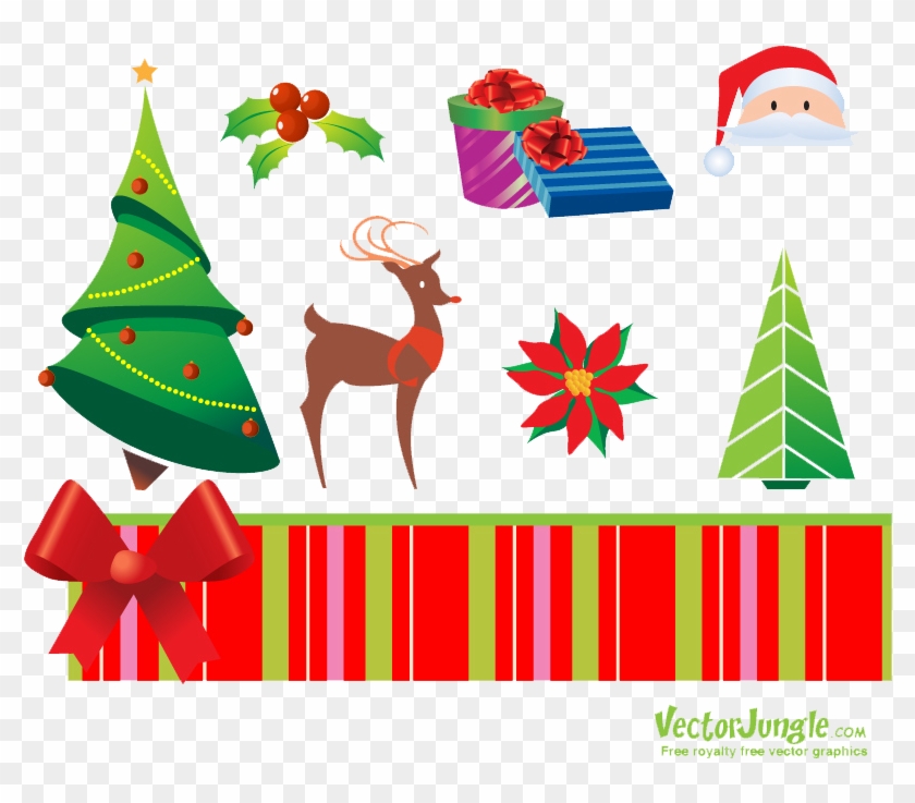 Download Png Image Report - Merry Christmas Rectangle Magnet #1324601