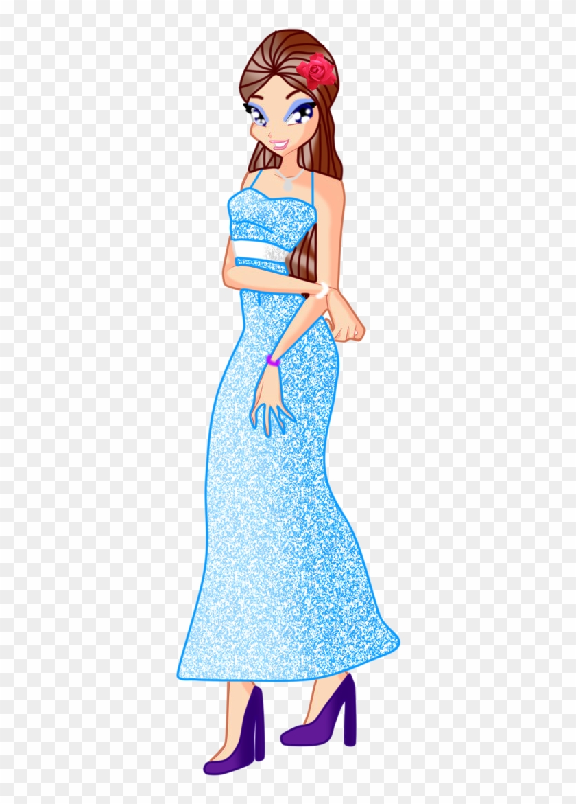 Myself In 6th Grade Prom Gown By Ravenvillanuevat2p - Illustration #1324644