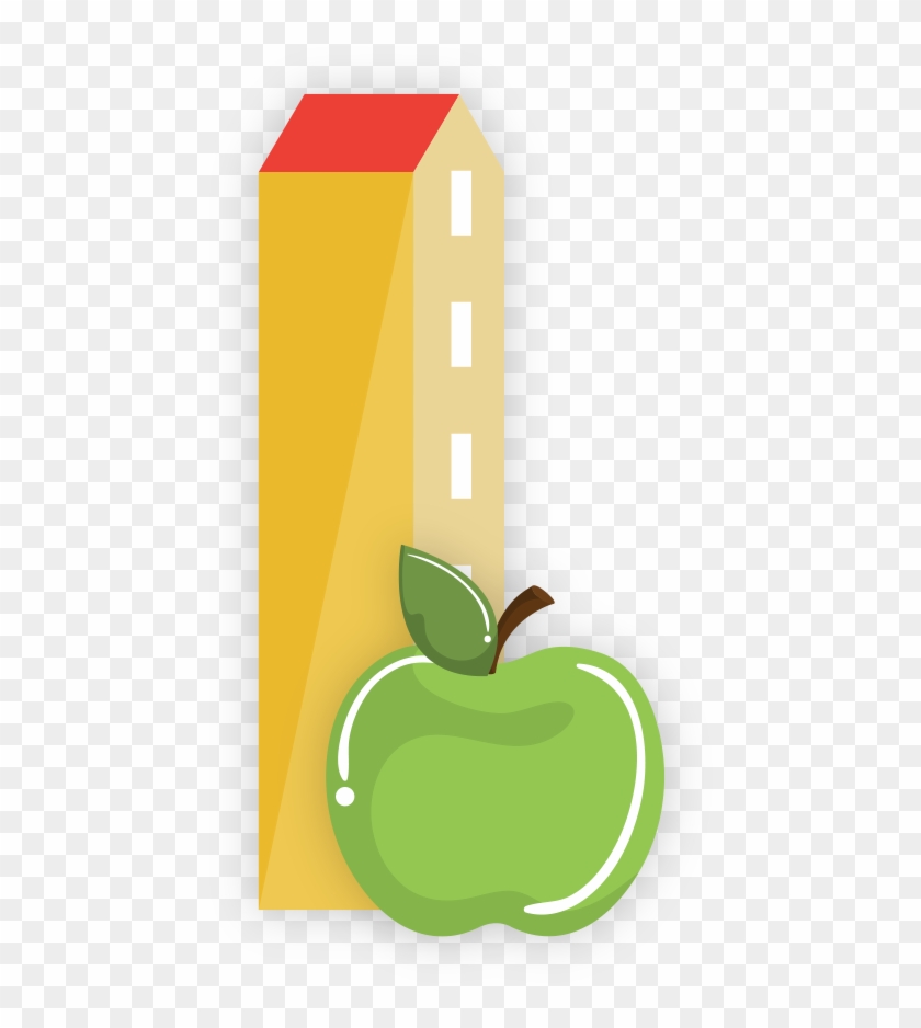 Building And Apple - Granny Smith #1324676
