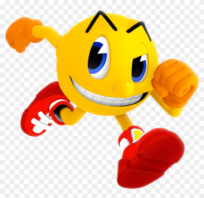 Pac Man Ghostly Adventure Style Render By Nibroc Rock - Sonic Dash Ms Pac Man #1324726