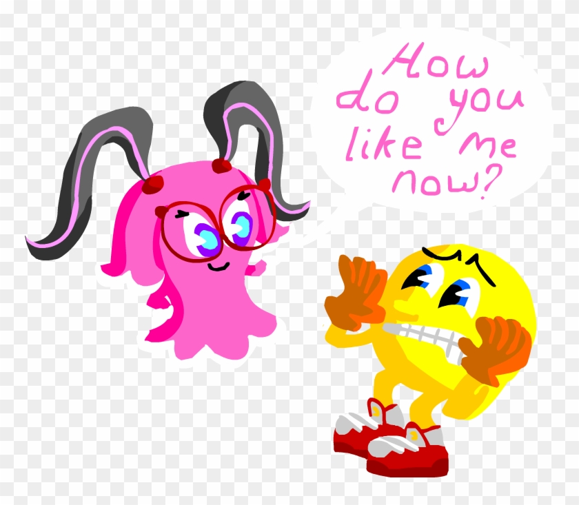 Pinky Goes Too Far By Ashumbesher - Pac Man X Pinky #1324732