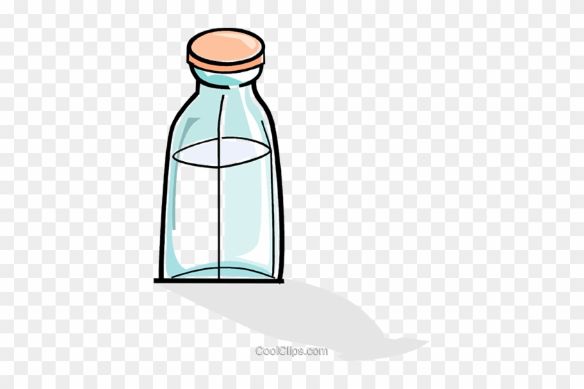 Bottle Of Milk Royalty Free Vector Clip Art Illustration - Bottle Of Milk Royalty Free Vector Clip Art Illustration #1324747
