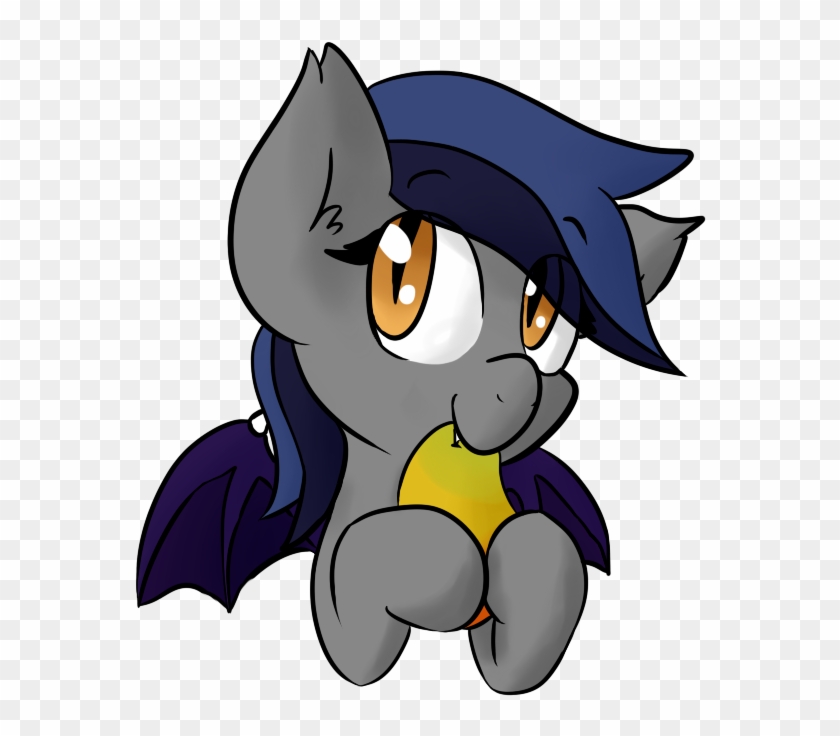 Candelight, Bat Pony, Cute, Food, Mango, Oc, Oc - Cartoon #1324877