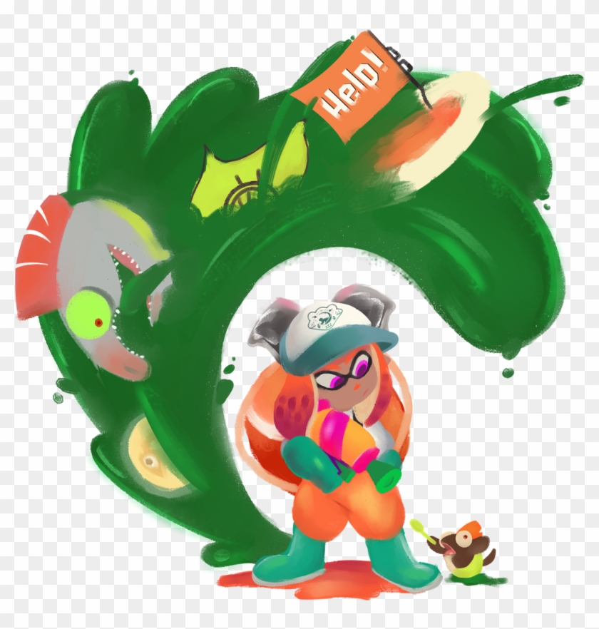 #artistsontwitter #digitalart #art #splatoon2 #splatoon - Cartoon #1324892
