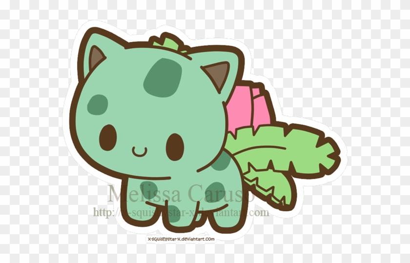 002 Ivysaur By X Squishystar X - Kawaii Ivysaur #1324906