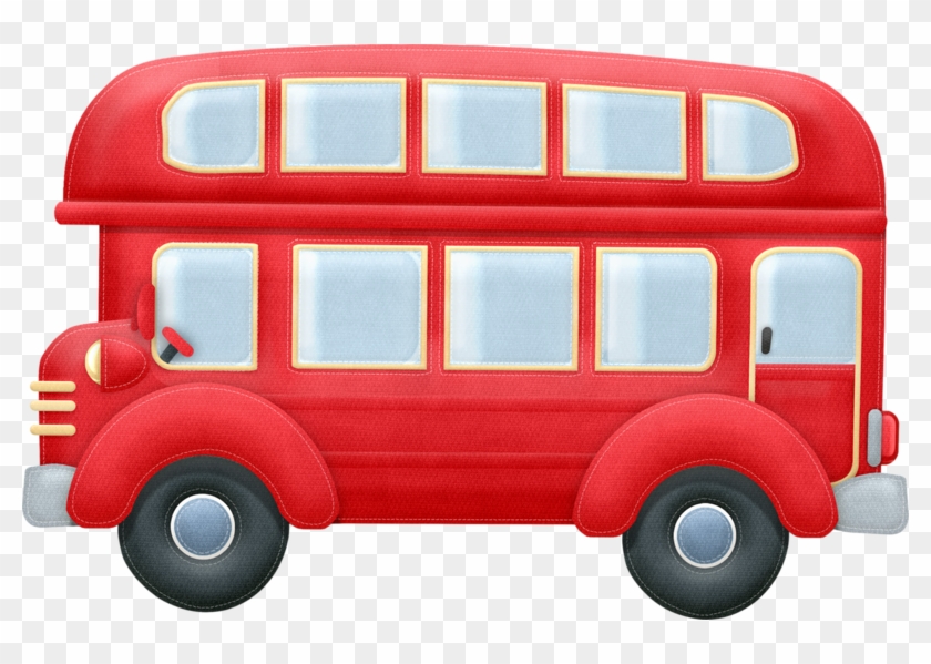 Clipart - Double Decker Bus Clip Art #1324956