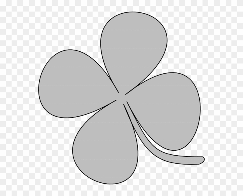 Shamrock Clip Art Outline For Kids - Clip Art #1324991