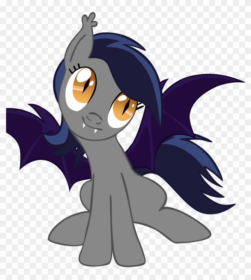 Bat Pony, Female, /mlp/, Oc, Oc - Echo The Bat Pony #1325008