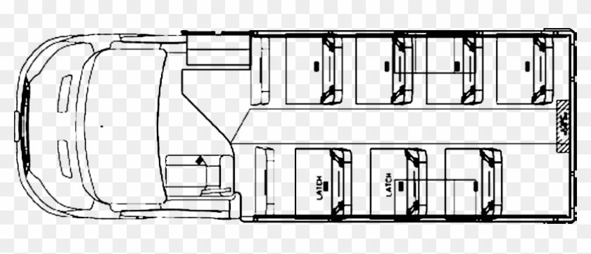 Collins School Bus Floorplans - Bus Interior Drawings Safe Fleet #1325046