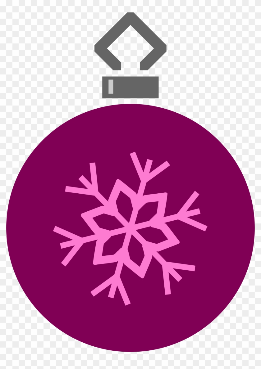 Simple Tree Bauble 12 - Christmas Ornament Silhouette #1325092