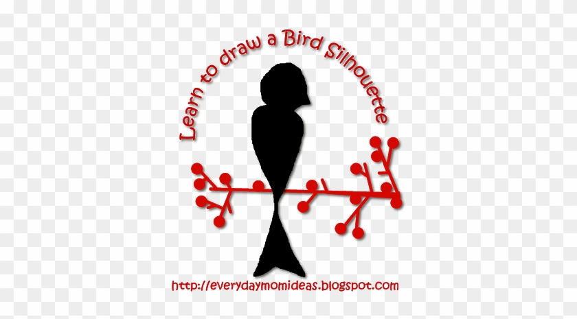 Draw A Bird Silhouette In Just 5 Super Easy Steps - Drawing #1325121