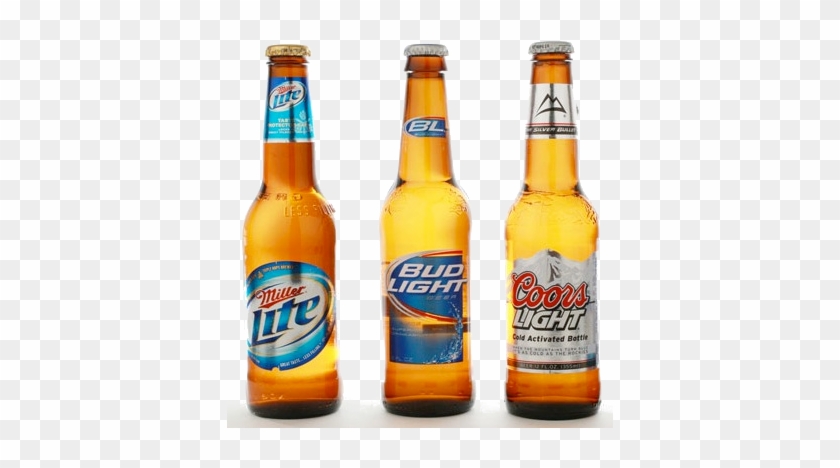 Bud Light Beer Bottle Clip Art Clipart Free Download - Miller Lite Vs Bud Light Vs Coors Light #1325199