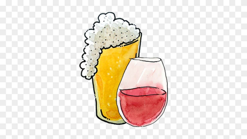Beer Clipart Beer Wine Pencil And In Color Beer Clipart - Beer And Wineclipart #1325201