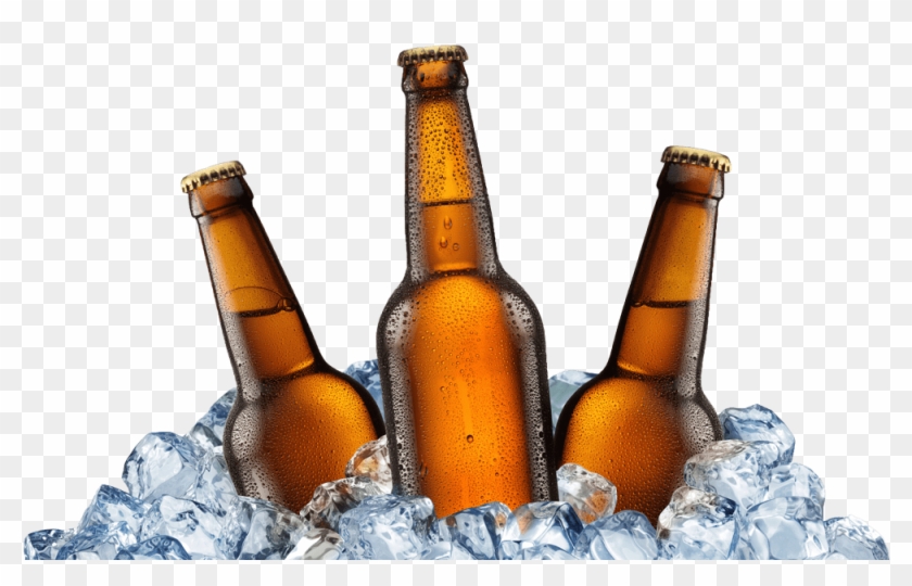 Old Stump Beer Bottles On Ice - Beer Bottles Ice #1325216