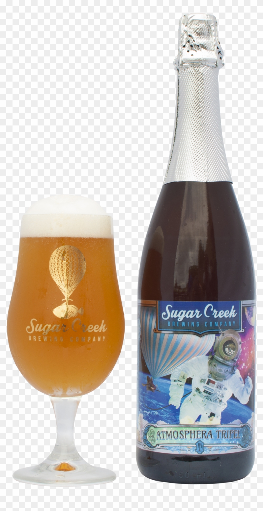 Alcohol Clipart Craft Beer Bottle - Sugar Creek Beer, Belgian-style Tripel, Atmosphera #1325220