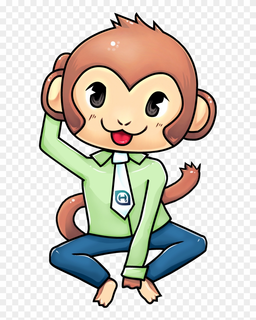 Happy Sales Monkey By Naetendo - Cartoon #1325232