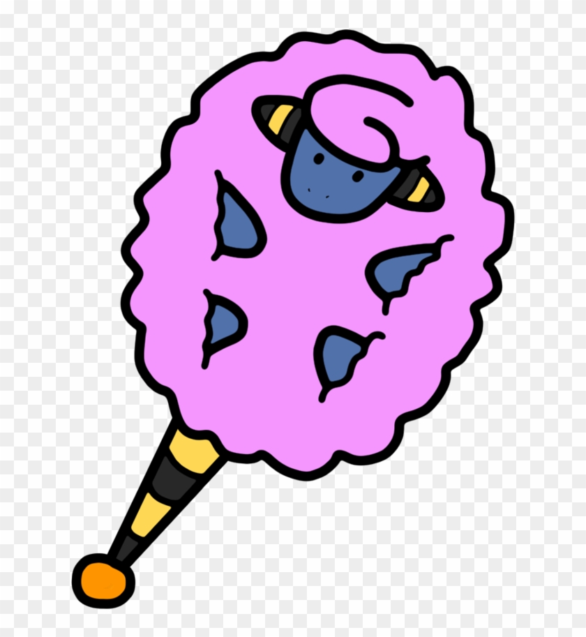 Mareep Cotton Candy Shiny By Yoshibrawler - Mareep Cotton Candy Shiny By Yoshibrawler #1325283