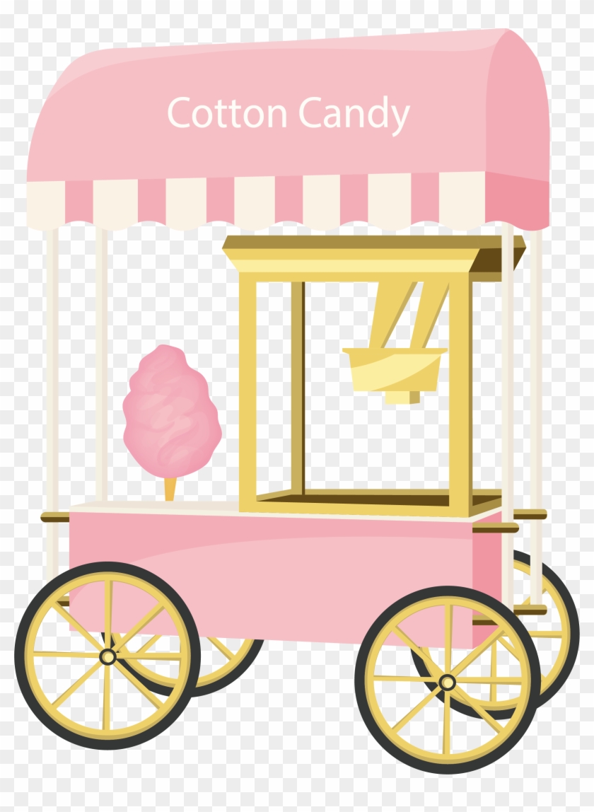 Cotton Candy Pink Euclidean Vector - Pink #1325317