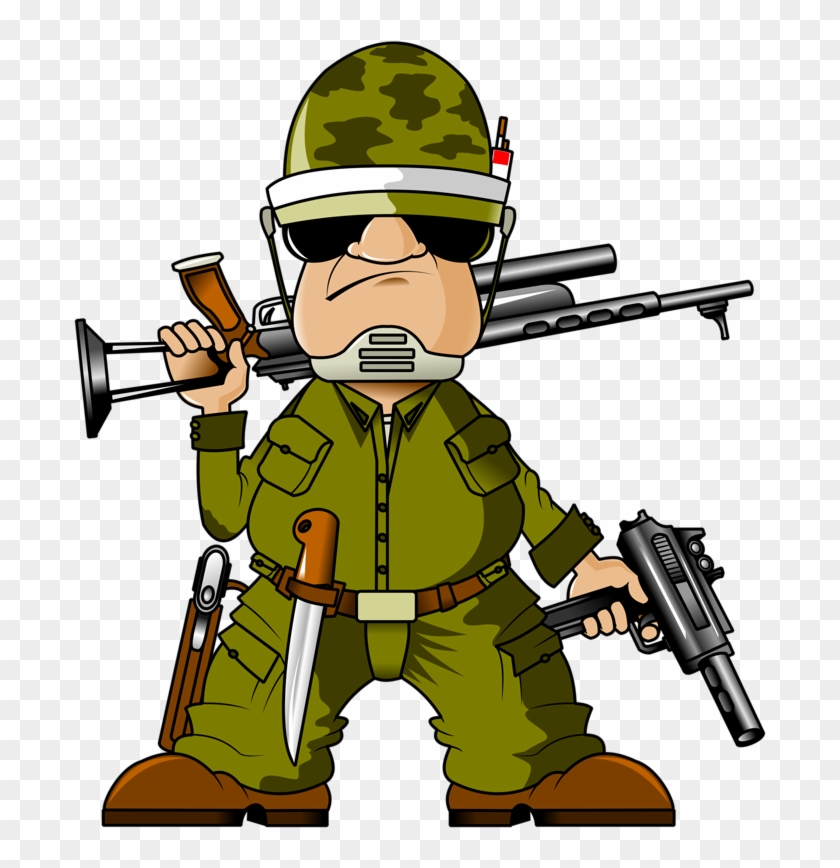 Soldier Cartoon Royalty-free Clip Art - Soldier Cartoon Royalty-free Clip Art #1325345