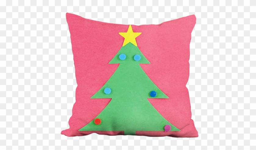 Christmas Tree With Star Pillow - Christmas Tree #1325373