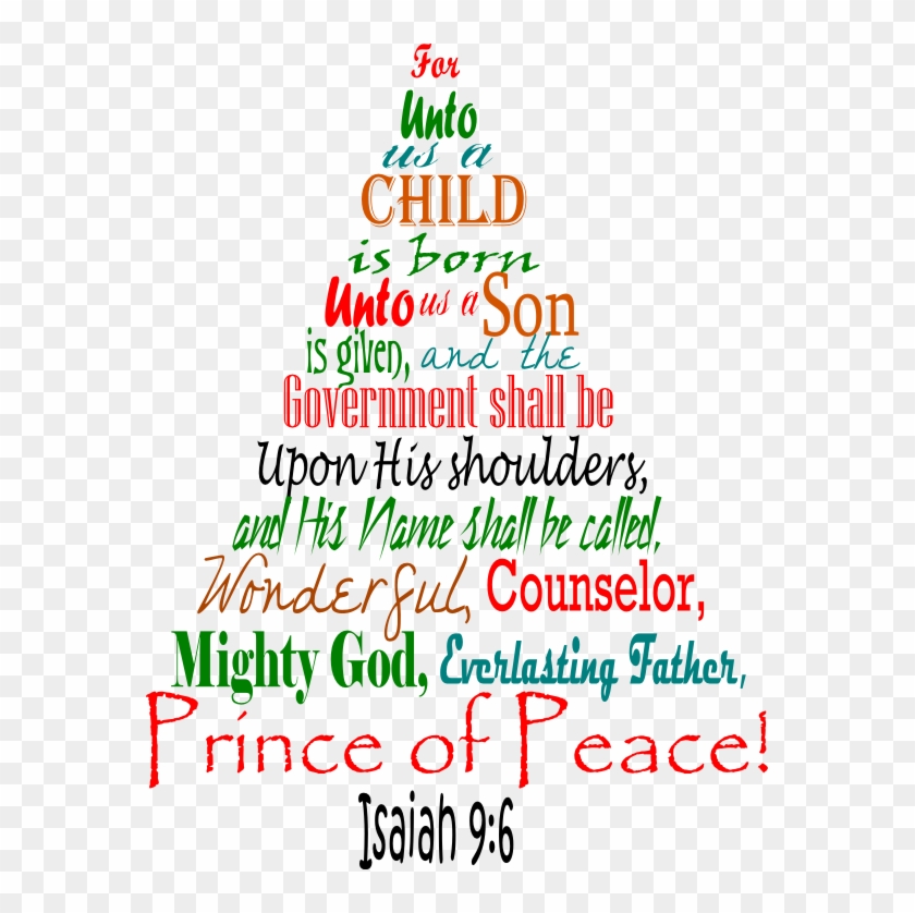 Bible Verses Christmas Tree #1325441