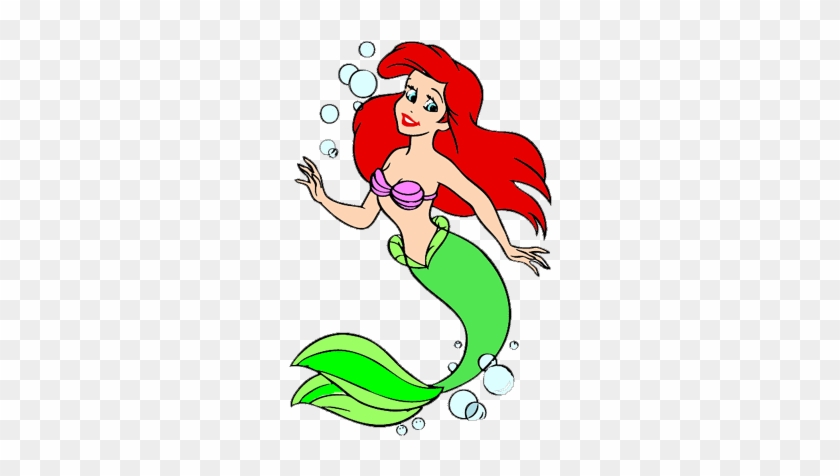 Mermaid Clipart Kids Free Images - Little Mermaid Clip Art Free #1325474