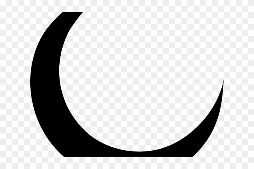 Crescent Clipart Half Moon - Moon #1325606