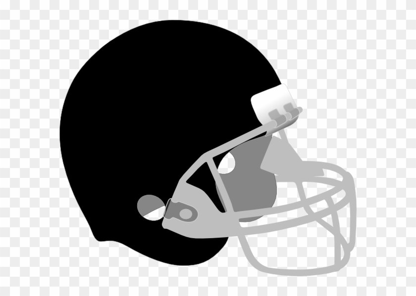 Black And Gray Helmet Svg File - Red Football Helmet Png #1325608