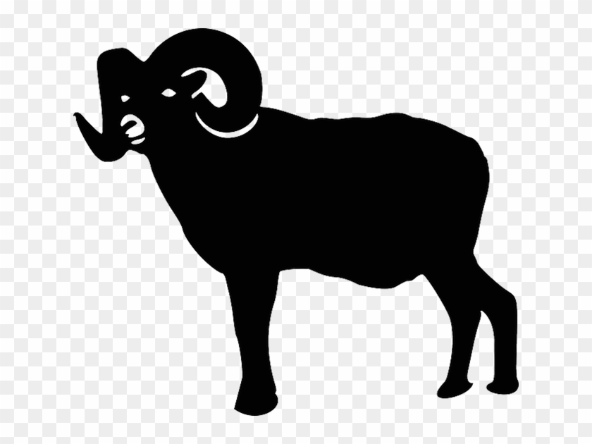 Chinese Year Of The Goat - Ram Silhouette #1325630