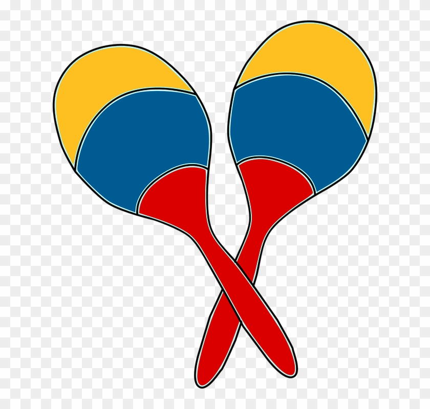 Baby Rattle Clipart 12, Buy Clip Art - Colombian Maracas #1325650