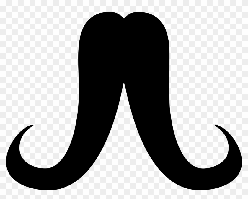 Big Image - Mustache Silhouette #1325671