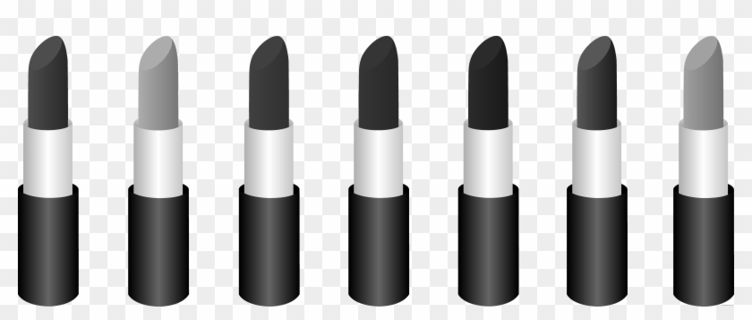 Makeup Tools Free Black White Clipart Images Clipartblack - Lipstick Clip Art #1325680