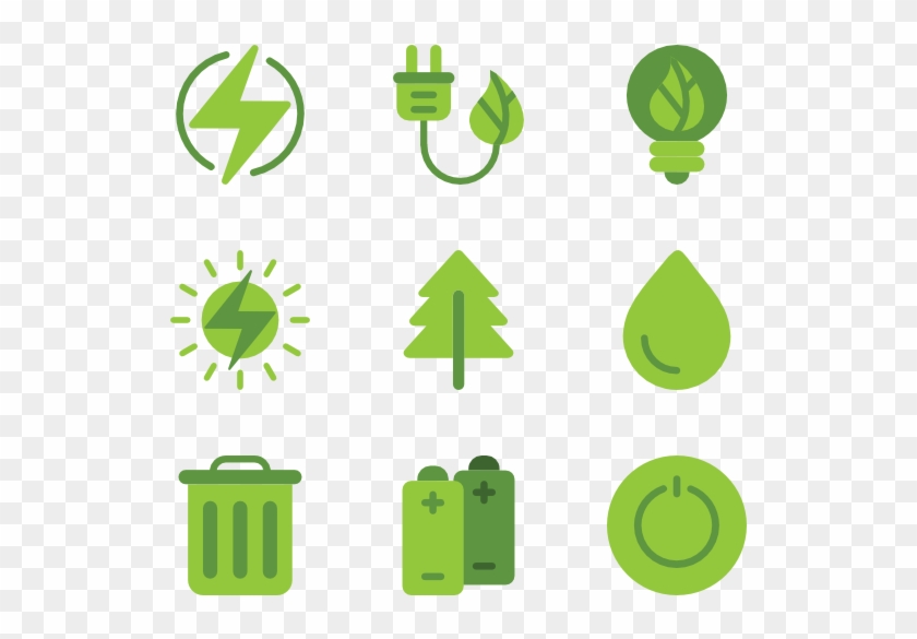 Green Energy 16 Icons - Renewable Energy #1325723