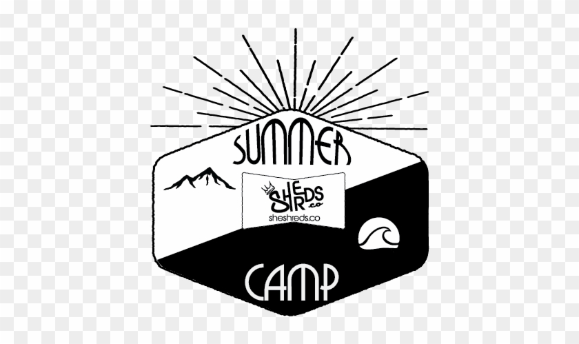 Co Summer Camp Logo - She Shreds Co #1325774
