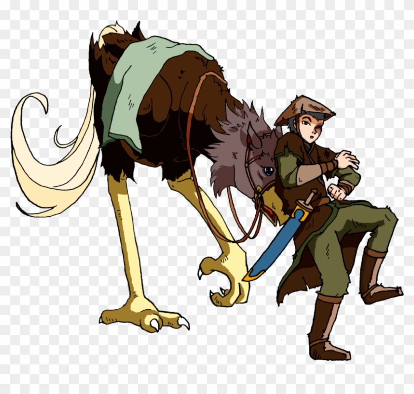 Zuko And Ostrich Horse By Thrumugnyr - Avatar The Last Airbender Ostrich Horse #1325877