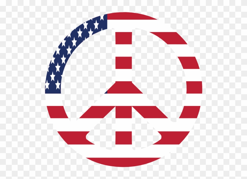 United States Peace Symbol Flag 3 555px 33 - Peace Symbols #1325880