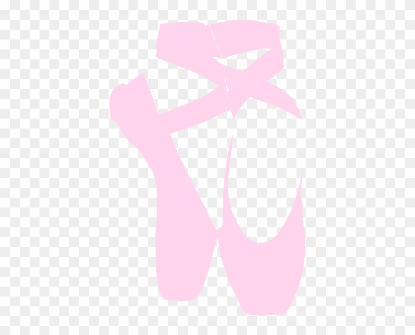Pink Pointe Shoes Clip Art At Clker - Ballet Shoes Clip Art #1325913