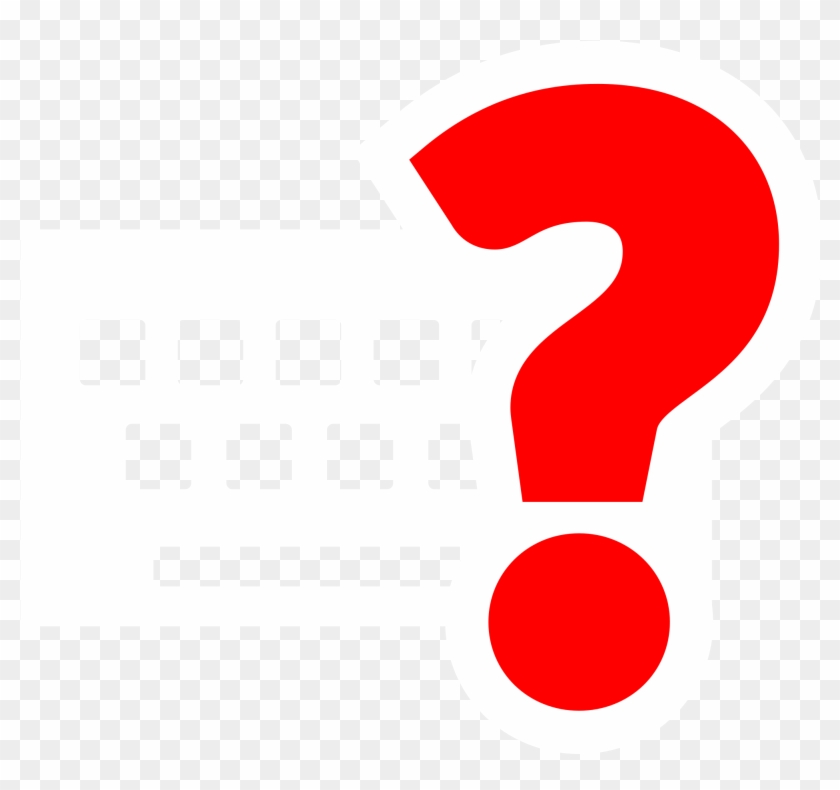 Question Mark Icon Transparent Background Red #1325924