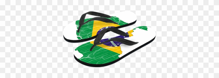 Brazil Flip Flops 'pride' - Clothing #1325994