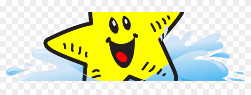 Splashy Starfish Swimming - Smiley #1326023