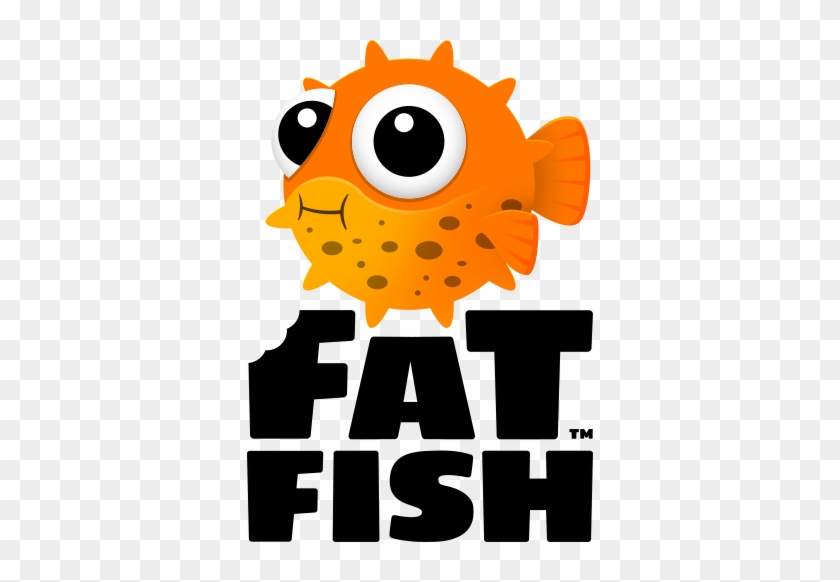 Fat Fish Games, The Creators Of Bubble Heroes - Fat Fish Cartoon #1326027