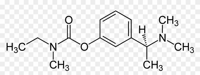 Retrospective Analysis Of Rivastigmine For Alzheimer's - Rivastigmine Chemical Structure #1326050