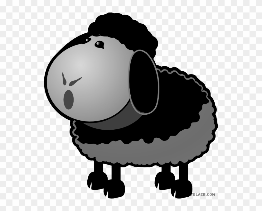 Sheep Animal Free Black White Clipart Images Clipartblack - Sheep Clip Art #1326076