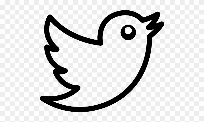 39780 - Black Transparent Twitter Logo #1326096