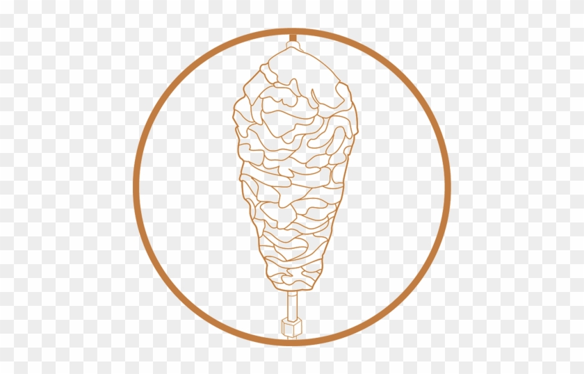 Mouth-watering Any Way You Slice It - Clip Art Shawarma Png #1326136