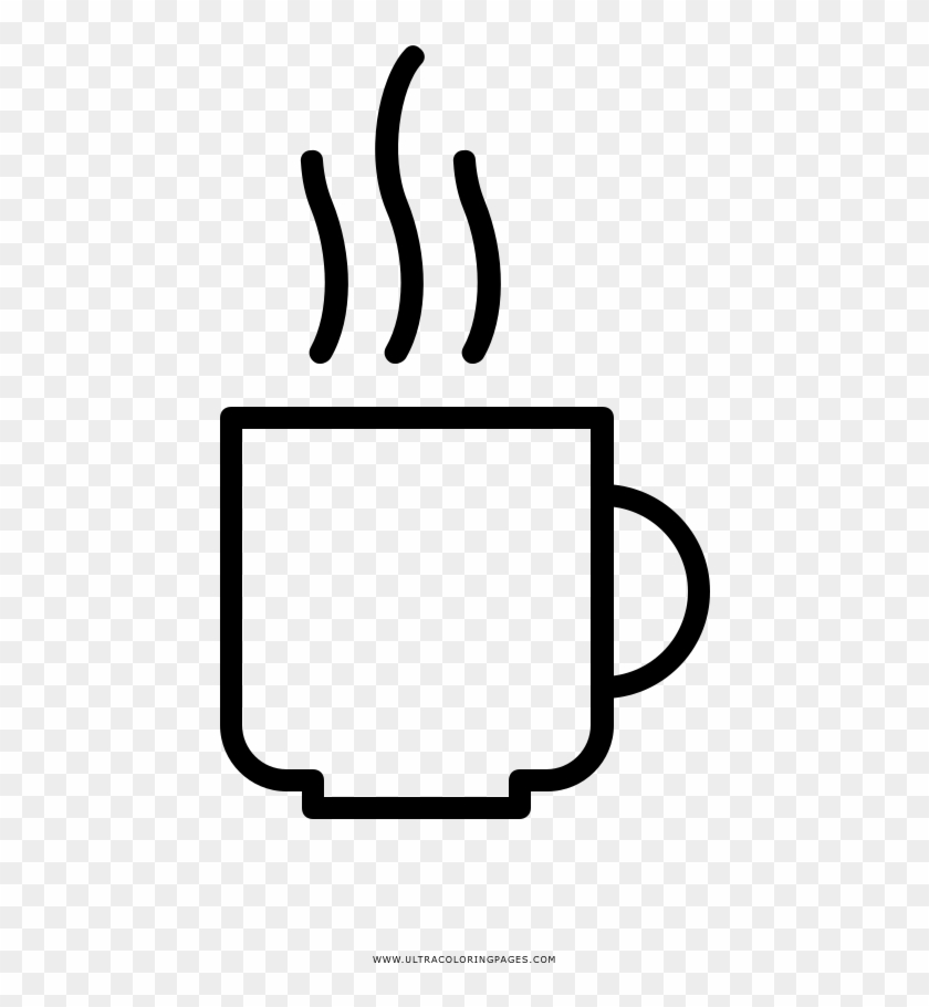 Coffee Mug Coloring Page - Desenhos De Canecas Café #1326146
