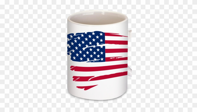 The Usa Mug The Usa Mug - American Flag Sticker (rectangle) #1326162
