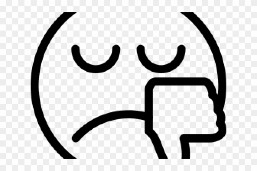Thumbs Down Clipart - Depression Emoji #1326243